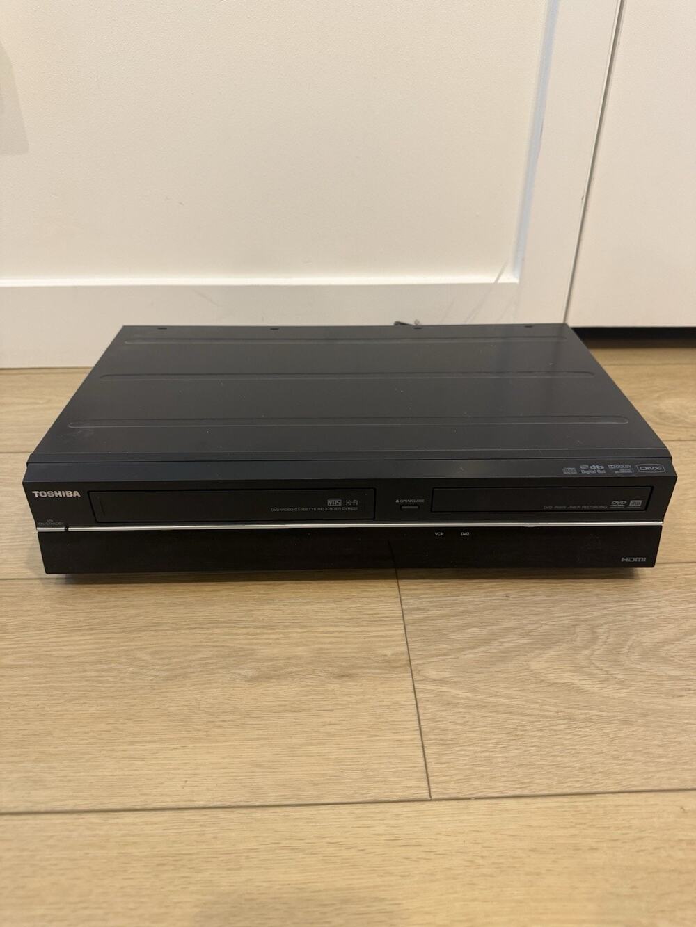 Toshiba DKVR60KU DVD Recorder VCR Combo HDMI Player Tested Working